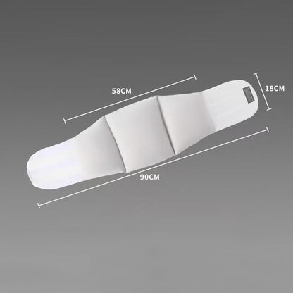 🛏️ Ergonomisches Lendenstützkissen – 360° Unterstützung, wrap-around Design, für erholsamen Schlaf 💤✨
