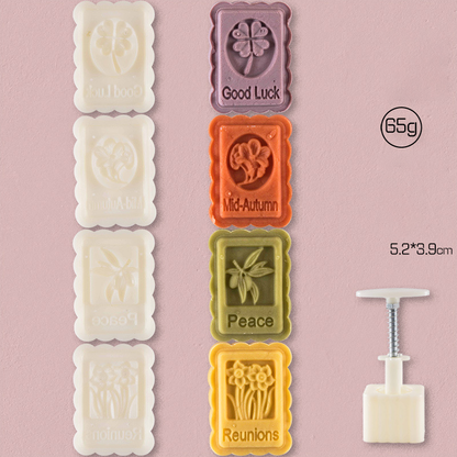 🔥🎁JETZT 50 % RABATT!! 🥳💞 50K+ VERKAUFT! ⚡🥮 Hand‑Press‑Mondkuchen‑Form‑Set