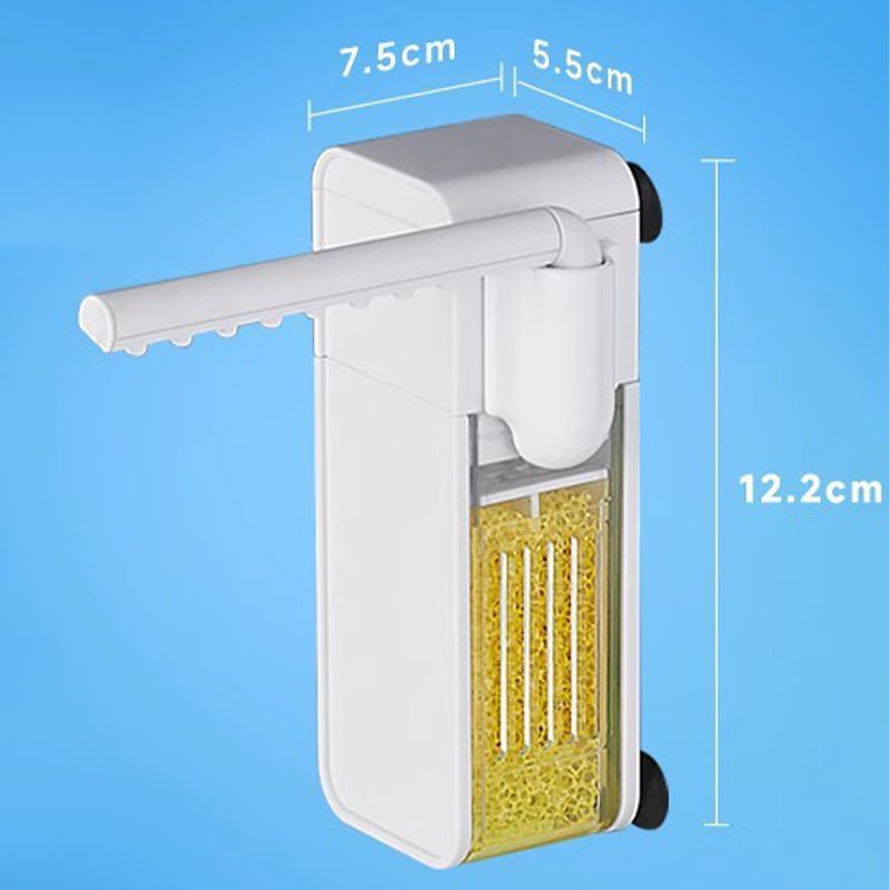 Multifunktionaler Mini-Filter für kleine Aquarien