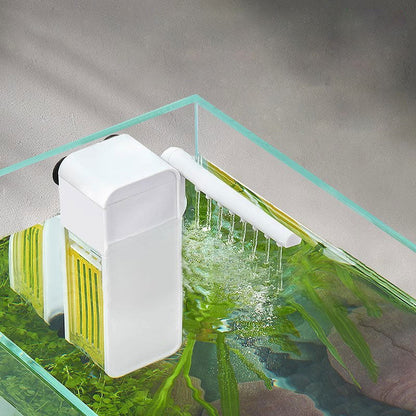 Multifunktionaler Mini-Filter für kleine Aquarien