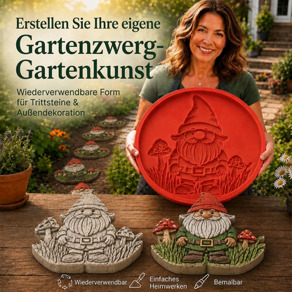 🌻 JETZT 49% RABATT! 🎨 Wiederverwendbare Gartengussform – Kreative Designs, langlebig & einfach zu verwenden – Gestalten Sie mühelos einzigartige Gartendekorationen ✨