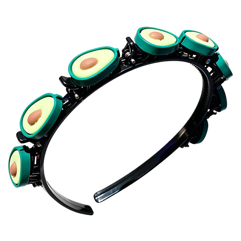 Kinder-Haarband mit dekorativen Mini-Clips und 13 Motiven