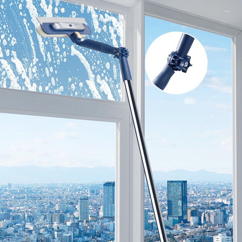 🪟 Fensterabzieher mit langem Stiel | 120 cm Reinigungsgerät