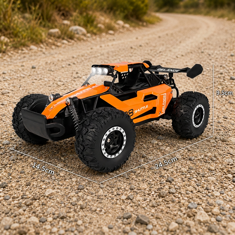 🚙Hochgeschwindigkeits-RC-Geländewagen, starke Leistung auch auf rauen Untergründen🌪️-Gcom
