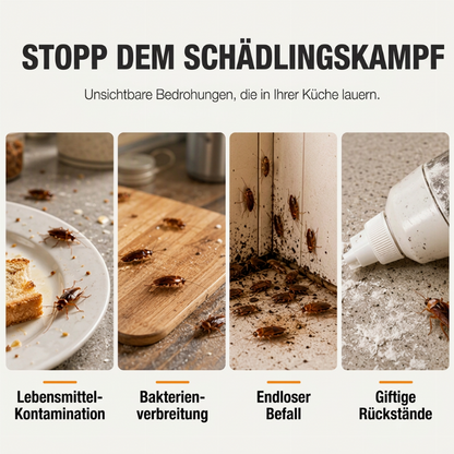 Professionelle ungiftige Kakerlakenfalle