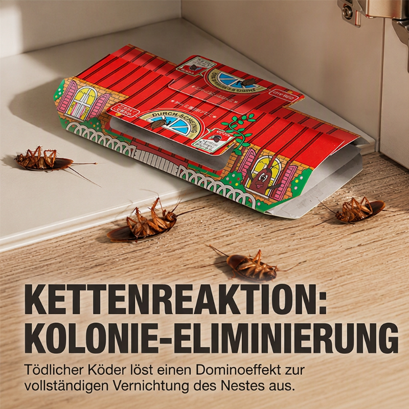 Professionelle ungiftige Kakerlakenfalle