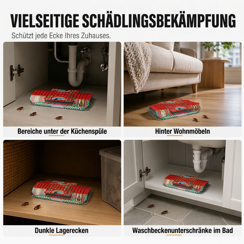 Professionelle ungiftige Kakerlakenfalle