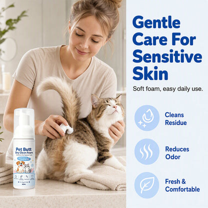 🐾 KAUFE 2, ERHALTE 1 GRATIS! 🧼 Trockenschaum für Haustiere – Ohne Abspülen ✨