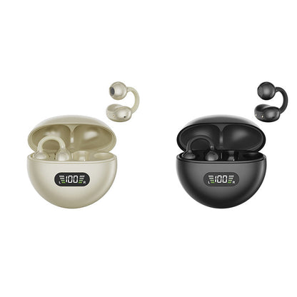 🥳2026 HOT SALE🥳 LinkedList50K+ VERKAUFT! 🎧👂 50% RABATT! Open-Ear Clip-On Bluetooth-Ohrhörer – ganztägiger Komfort, immersiver Sound, Leckagekontrolle, 8–10h Akkulaufzeit, Touch-Steuerung. Keine Ohrenschmerzen! 🔋