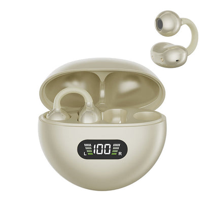 🥳2026 HOT SALE🥳 LinkedList50K+ VERKAUFT! 🎧👂 50% RABATT! Open-Ear Clip-On Bluetooth-Ohrhörer – ganztägiger Komfort, immersiver Sound, Leckagekontrolle, 8–10h Akkulaufzeit, Touch-Steuerung. Keine Ohrenschmerzen! 🔋