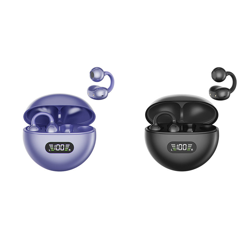 🥳2026 HOT SALE🥳 LinkedList50K+ VERKAUFT! 🎧👂 50% RABATT! Open-Ear Clip-On Bluetooth-Ohrhörer – ganztägiger Komfort, immersiver Sound, Leckagekontrolle, 8–10h Akkulaufzeit, Touch-Steuerung. Keine Ohrenschmerzen! 🔋