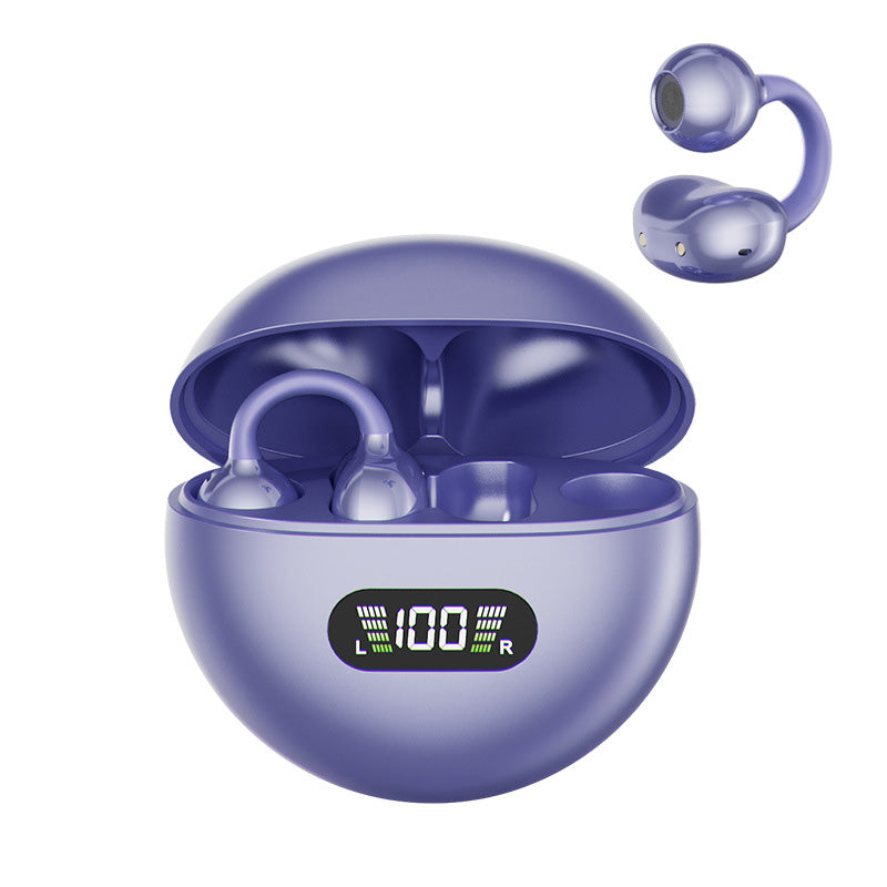 🥳2026 HOT SALE🥳 LinkedList50K+ VERKAUFT! 🎧👂 50% RABATT! Open-Ear Clip-On Bluetooth-Ohrhörer – ganztägiger Komfort, immersiver Sound, Leckagekontrolle, 8–10h Akkulaufzeit, Touch-Steuerung. Keine Ohrenschmerzen! 🔋