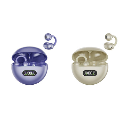 🥳2026 HOT SALE🥳 LinkedList50K+ VERKAUFT! 🎧👂 50% RABATT! Open-Ear Clip-On Bluetooth-Ohrhörer – ganztägiger Komfort, immersiver Sound, Leckagekontrolle, 8–10h Akkulaufzeit, Touch-Steuerung. Keine Ohrenschmerzen! 🔋
