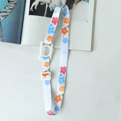 Verstellbares Wasserflaschen-Lanyard mit flexiblem Silikonring