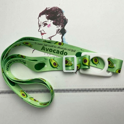 Verstellbares Wasserflaschen-Lanyard mit flexiblem Silikonring
