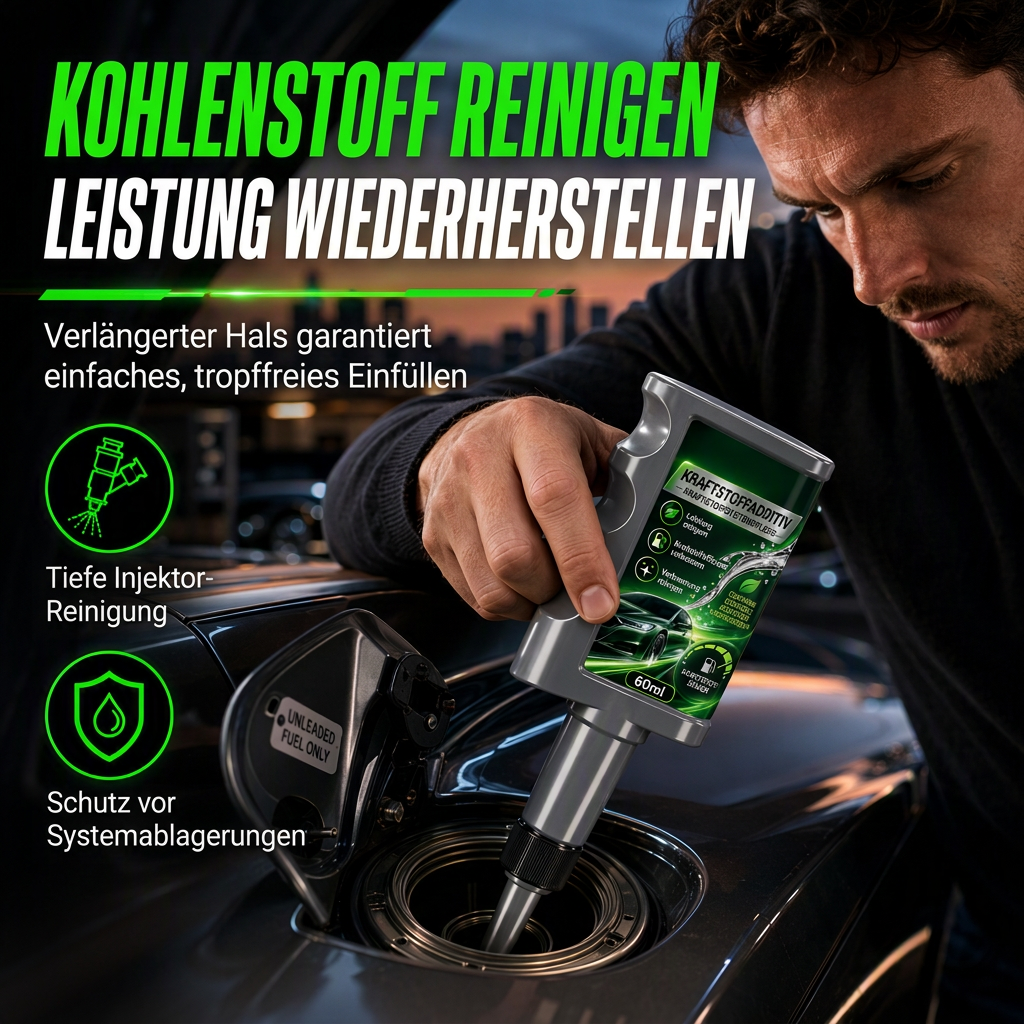 Benzinmotor- und Einspritzdüsenreiniger für Kraftstoffeinsparungen