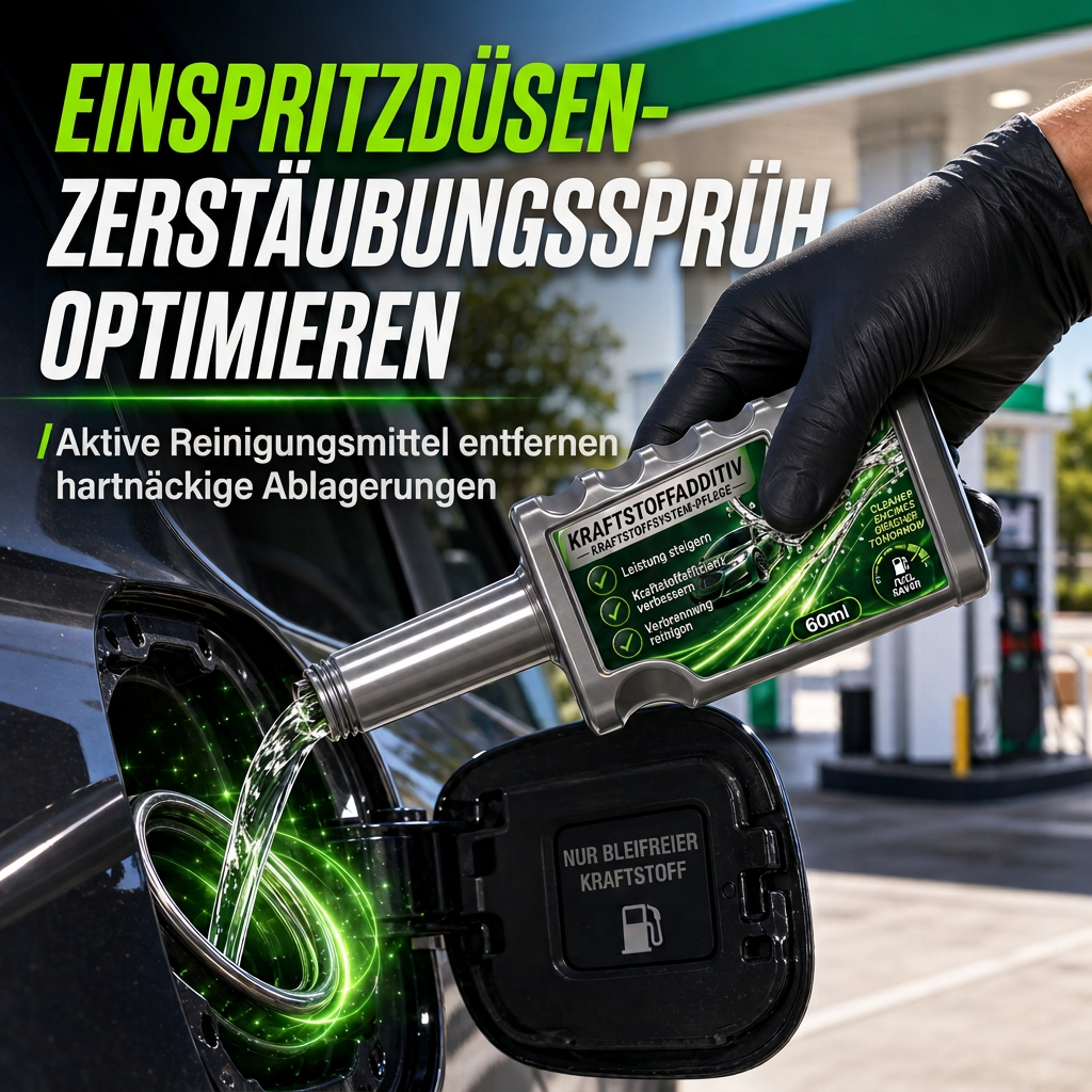 Benzinmotor- und Einspritzdüsenreiniger für Kraftstoffeinsparungen
