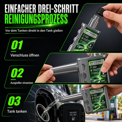 Benzinmotor- und Einspritzdüsenreiniger für Kraftstoffeinsparungen