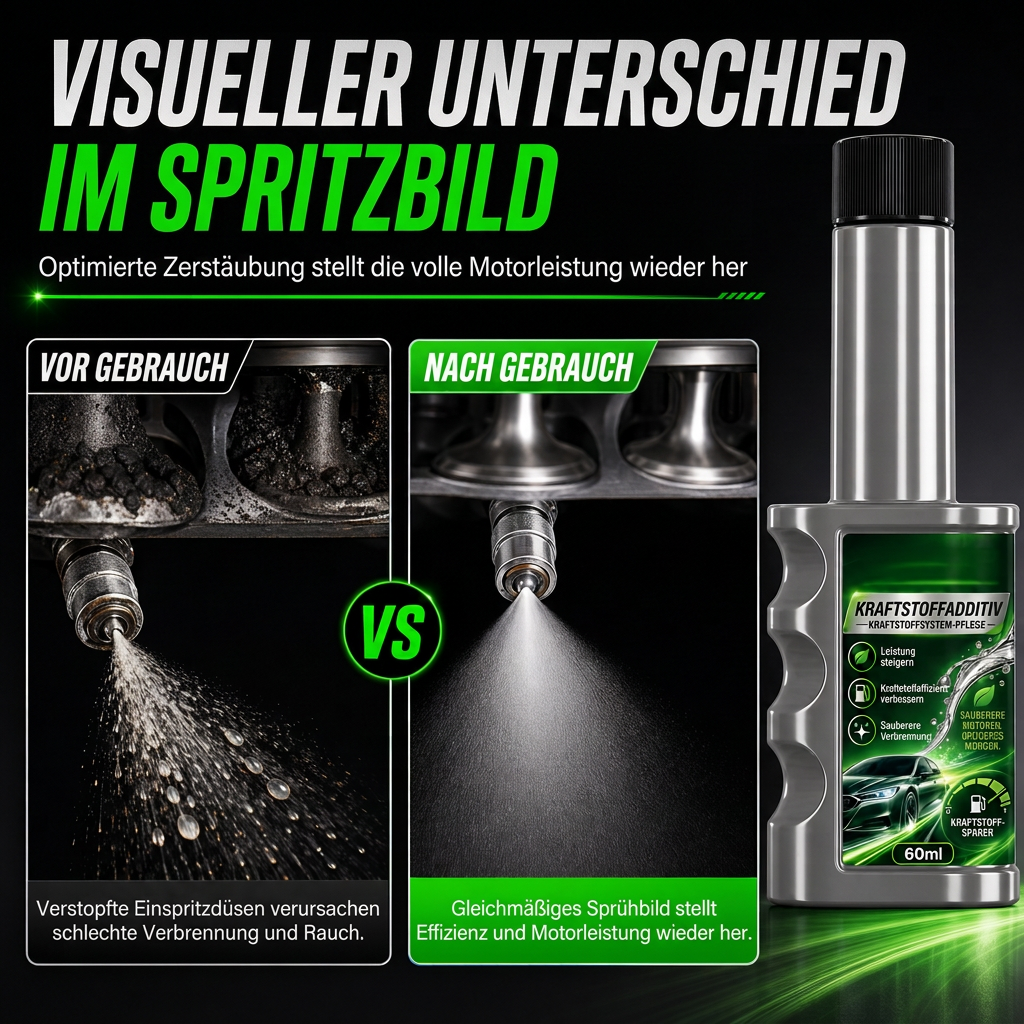 Benzinmotor- und Einspritzdüsenreiniger für Kraftstoffeinsparungen