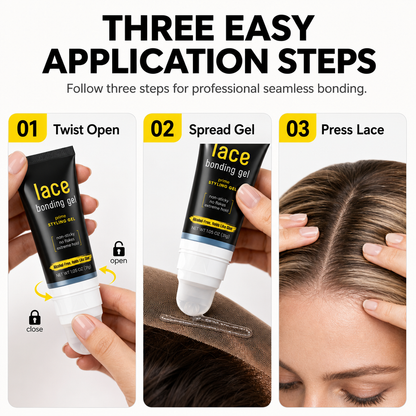 Schnelltrocknendes Lace-Klebe-Gel für Perücken