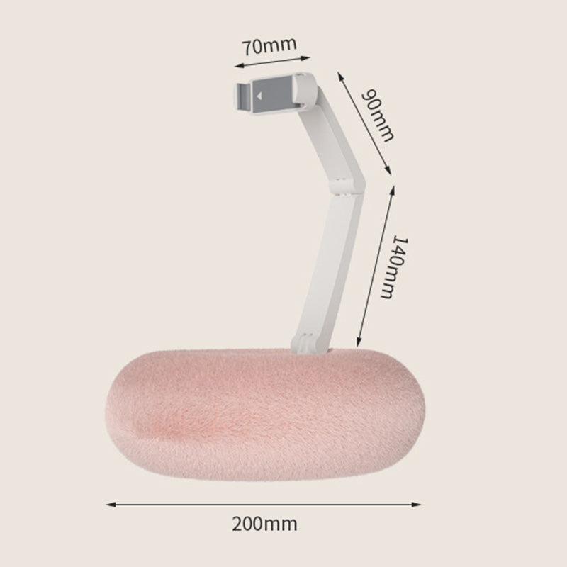 Tragbarer, um 360° verstellbarer Handyhalter mit Kissen