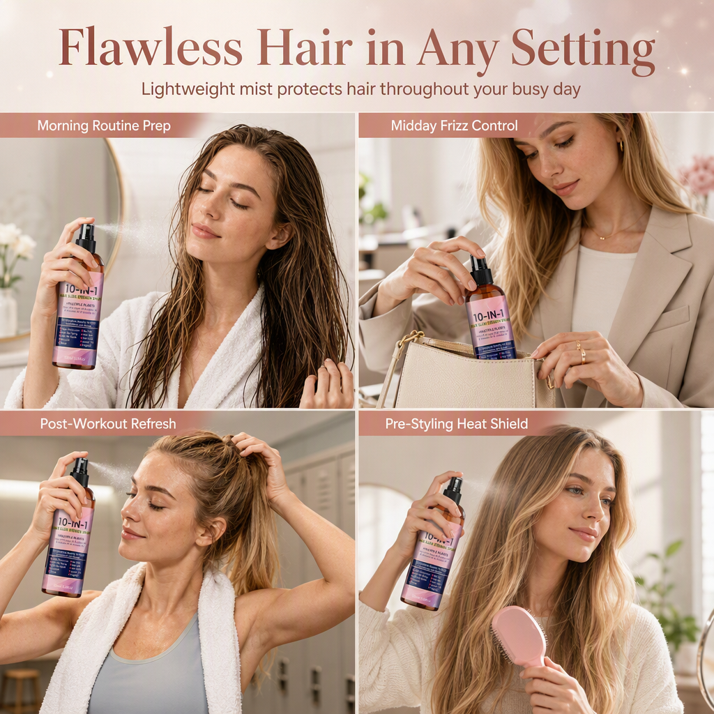 10-in-1 Feuchtigkeitsspendendes Leave-in-Conditioner-Spray
