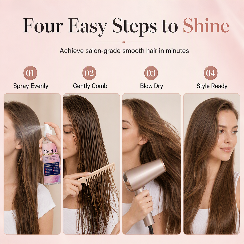 10-in-1 Feuchtigkeitsspendendes Leave-in-Conditioner-Spray