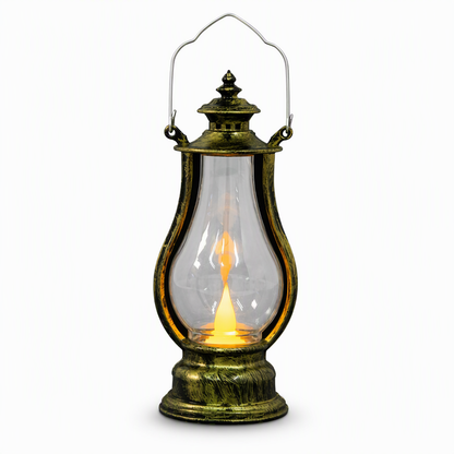 Vintage-LED-Kerzenöl-Laterne, dekorative Hängelampe