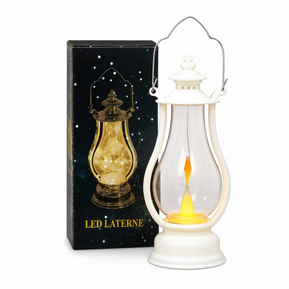 Vintage-LED-Kerzenöl-Laterne, dekorative Hängelampe