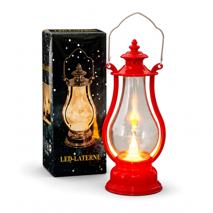 Vintage-LED-Kerzenöl-Laterne, dekorative Hängelampe