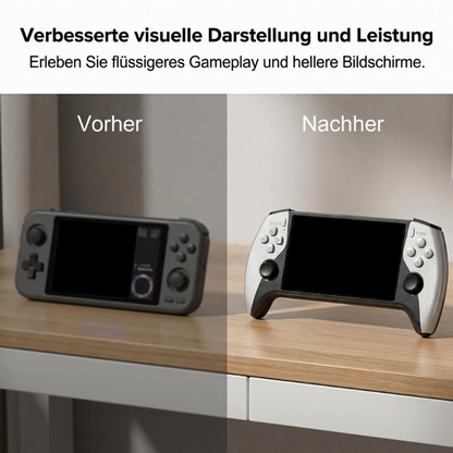 🎮🕹️ 50 % RABATT! Handheld-Spielekonsole – Kampfmodus für zwei Spieler, ergonomische Handhabung. 5-Zoll-HD-Bildschirm, langlebiger Akku. Der Retro-Spaß überall mit dabei! ✨🔋