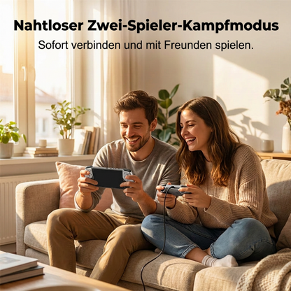 🎮🕹️ 50 % RABATT! Handheld-Spielekonsole – Kampfmodus für zwei Spieler, ergonomische Handhabung. 5-Zoll-HD-Bildschirm, langlebiger Akku. Der Retro-Spaß überall mit dabei! ✨🔋