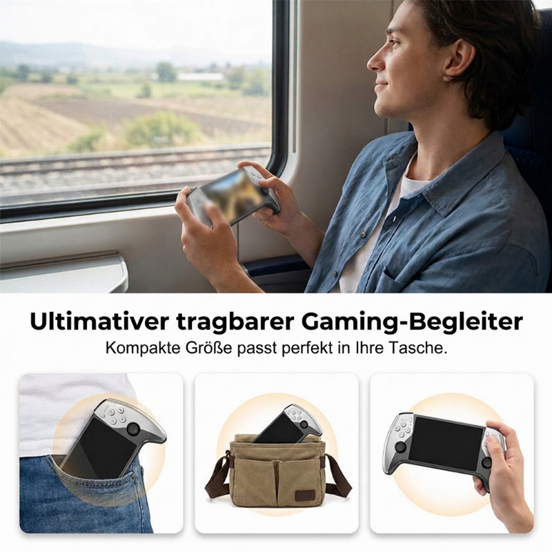 🎮🕹️ 50 % RABATT! Handheld-Spielekonsole – Kampfmodus für zwei Spieler, ergonomische Handhabung. 5-Zoll-HD-Bildschirm, langlebiger Akku. Der Retro-Spaß überall mit dabei! ✨🔋