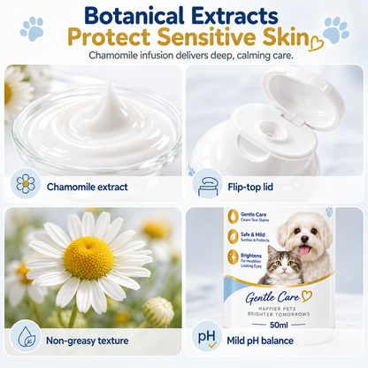 💖 Zeig deinem Liebling Fürsorge! 🐾 Sanfte Tränenflecken-Entferner-Creme – pflanzlich, reizfrei, 50 ml – für klare, strahlende Augen! 👀✨