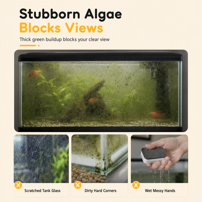 Beidseitiger magnetischer Aquarium-Glasreiniger