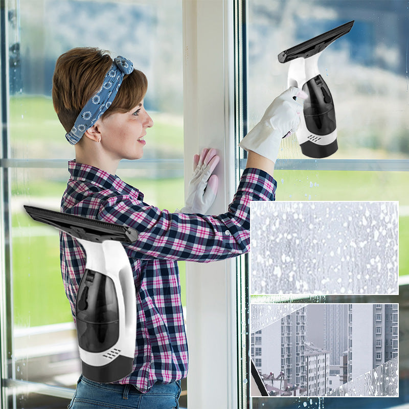 🪟✨ 20W Kabelloses Fenstersauger-Set – Wiederaufladbar, Streifenfrei! 💦🔋