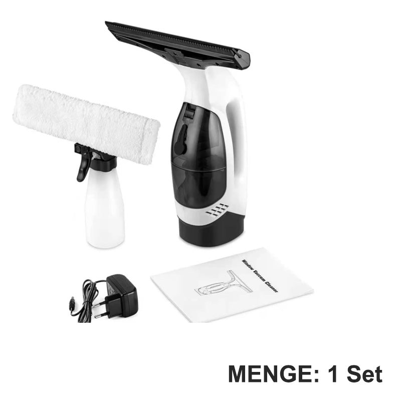 🪟✨ 20W Kabelloses Fenstersauger-Set – Wiederaufladbar, Streifenfrei! 💦🔋