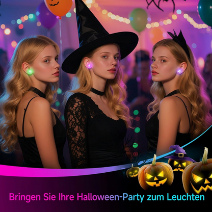 💡 50 % RABATT ✨ LED-leuchtende Ohrstecker, auffällig für Party, Festival und Nachtaktivitäten 🎉