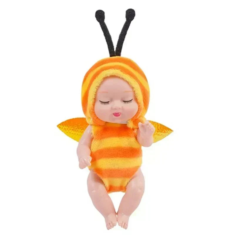 🎁 JETZT 50% RABATT! Mini Reborn-Puppen Set – lebensechte, realistische Winz-Puppen mit niedlichen Tier-Bademantel-Outfits, perfekte Geschenkbox für Kinder