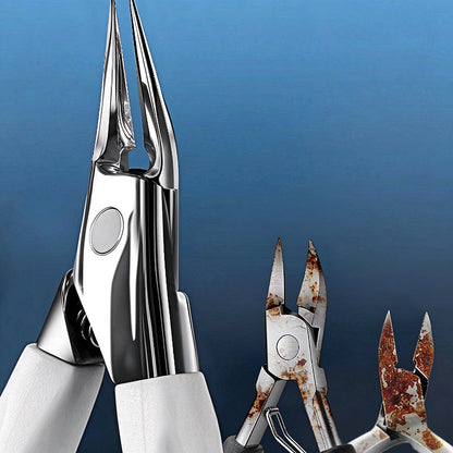 💅✨ JETZT: 50 % RABATT FÜR BEGRENZTE ZEIT – Extrem scharfe Nagelzange aus deutschem Stahl – Für eingewachsene Nägel – Doppel Funktion – Rostfrei – Waschbar – Professionelle Pediküre zu Hause 🦶🛡️
