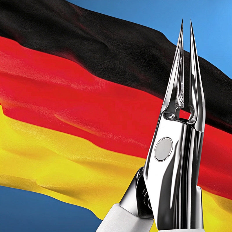 💅✨ JETZT: 50 % RABATT FÜR BEGRENZTE ZEIT – Extrem scharfe Nagelzange aus deutschem Stahl – Für eingewachsene Nägel – Doppel Funktion – Rostfrei – Waschbar – Professionelle Pediküre zu Hause 🦶🛡️