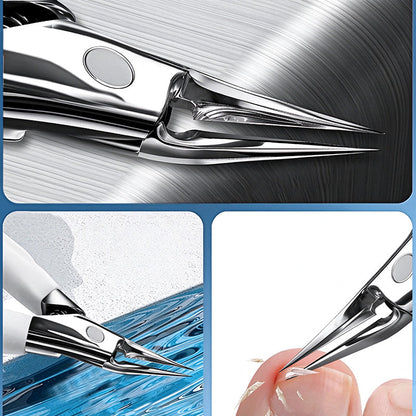 💅✨ JETZT: 50 % RABATT FÜR BEGRENZTE ZEIT – Extrem scharfe Nagelzange aus deutschem Stahl – Für eingewachsene Nägel – Doppel Funktion – Rostfrei – Waschbar – Professionelle Pediküre zu Hause 🦶🛡️