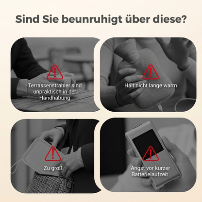 Magnetischer 2-in-1 wiederaufladbarer Handwärmer