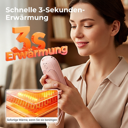 Magnetischer 2-in-1 wiederaufladbarer Handwärmer