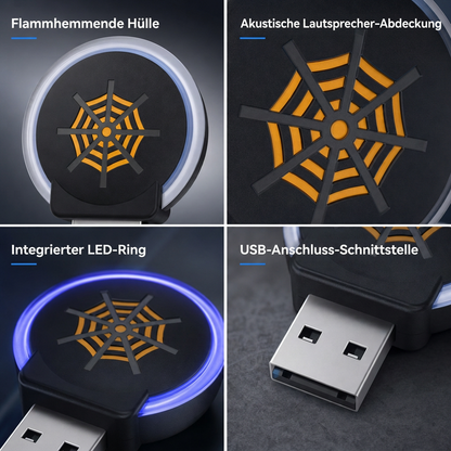 Tragbarer Ultraschall-Schädlingsbekämpfer mit USB-Anschluss
