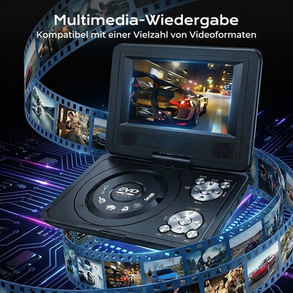 7,8-Zoll tragbarer DVD/EVD-Player mit Spielfunktion