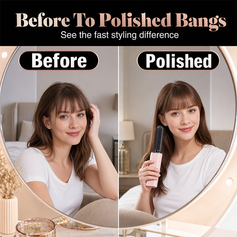 🎉🔥2026 Bestseller! Über 80.000 Mal verkauft!💖👩In Sekundenschnelle fertig gestylt – überall & jederzeit schöne Frisuren💁Tragbarer, kabelloser Mini-Haarstyler für Glätten & Locken