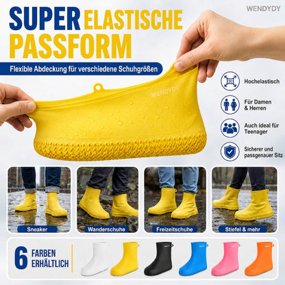 Dicke, abriebfeste, wasserdichte Überschuhe