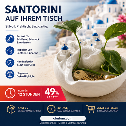 🌊 Letzter Tag – 50 % Rabatt auf die Santorini-Schale