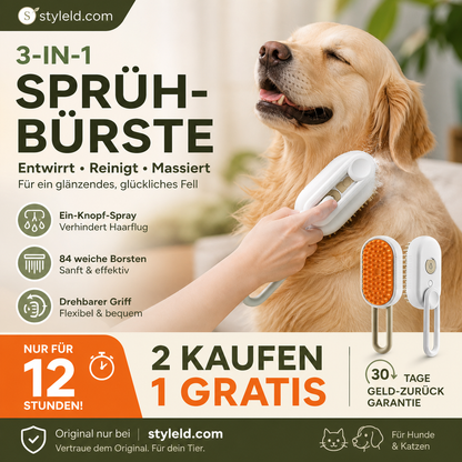 🔥🎁2 Kaufen 1 Gratis!!🥳💞 Über 50.000 verkauft! ⚡🐾 Weißer multifunktionaler Haustier-Massagekamm